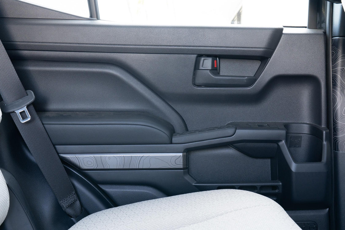 2025 Toyota 4Runner 6th Gen Topographic Map Door Overlays
