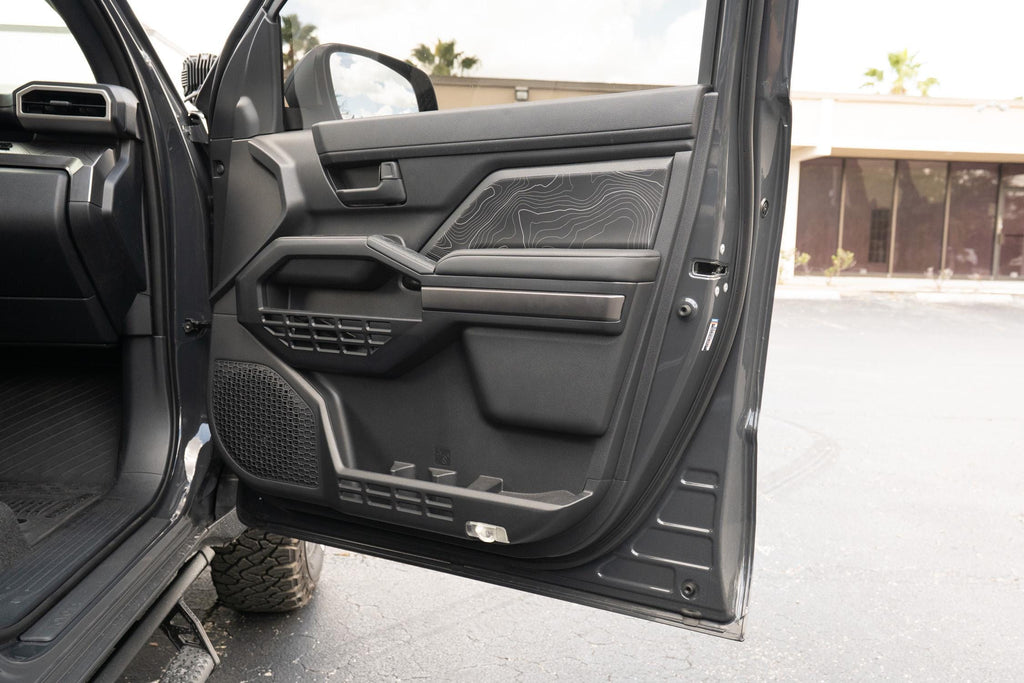 2025 Toyota 4Runner 6th Gen Topographic FRONT Door Armrest Panel Protection 2026