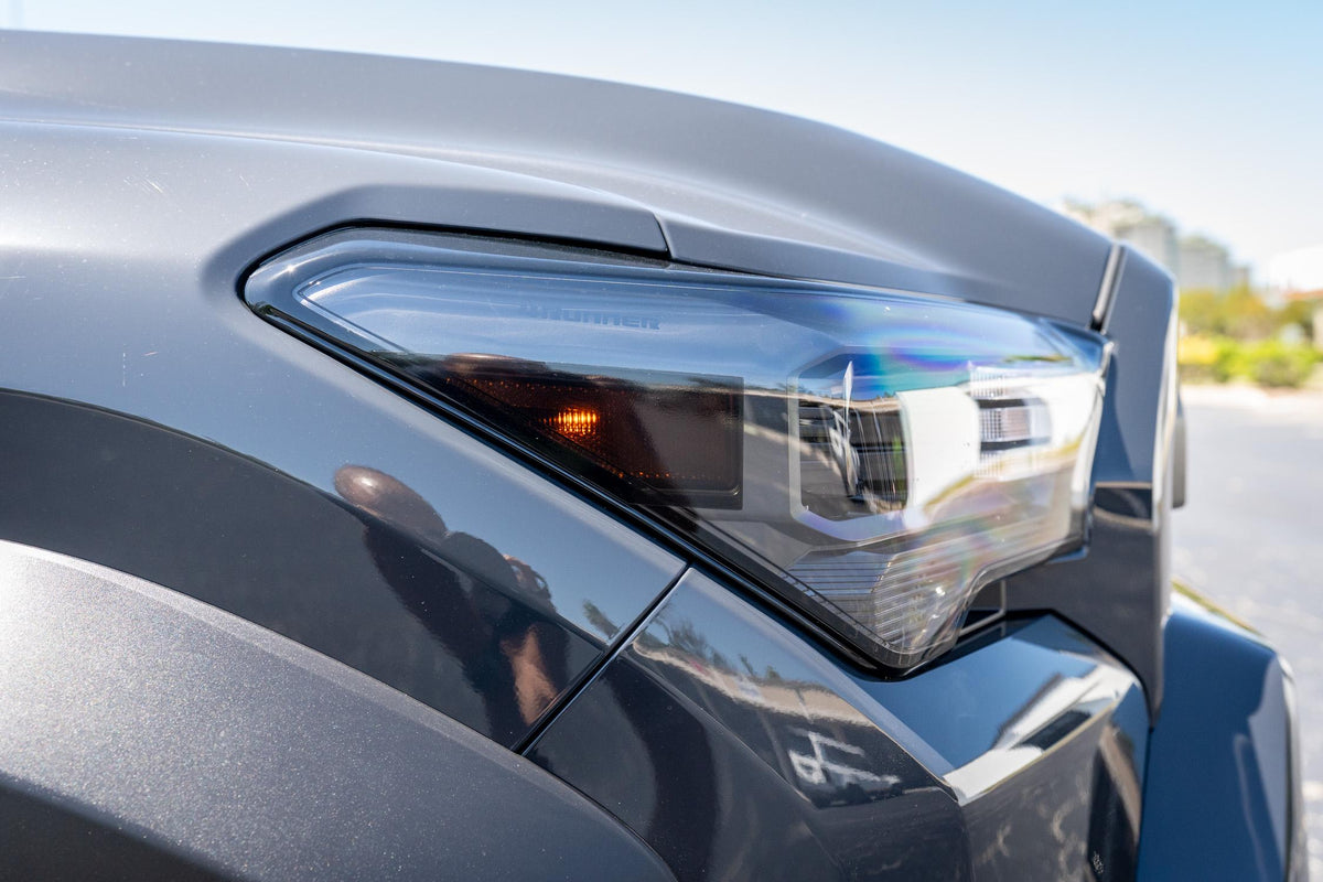 2025 Toyota 4Runner Headlight Sidemarker Overlay | 6th Gen 4Runner Amber Delete | Front Headlight Overlay