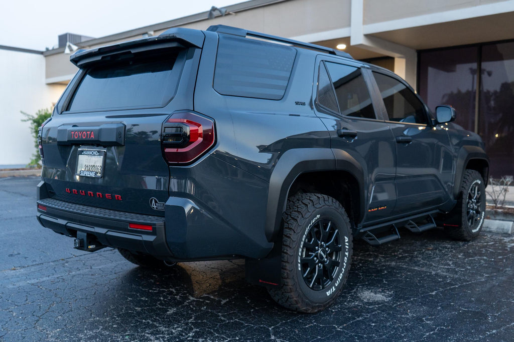 2025 Toyota 4Runner 6th Gen Tail Light Reverse and Turn Signal Overlays Decals Smoked