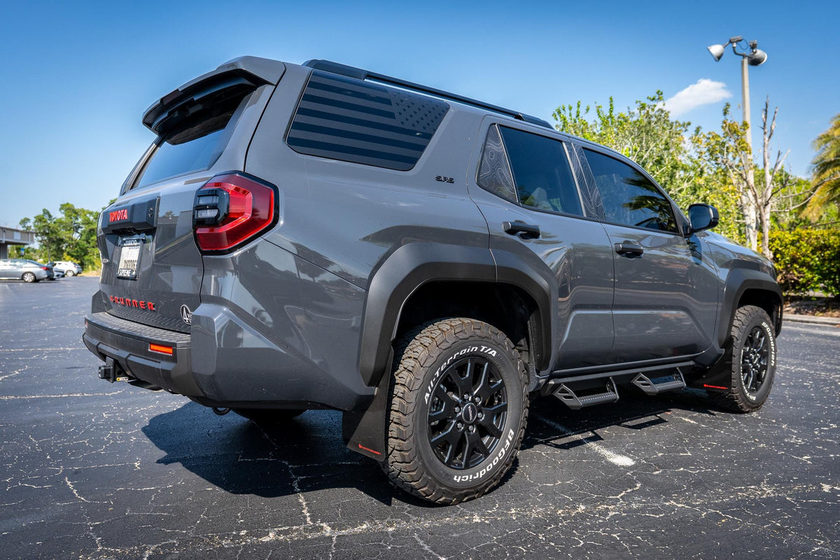 2025 Toyota 4RUNNER Rear Tailgate Liftgate Letter Overlays 6th Generation 6th Gen