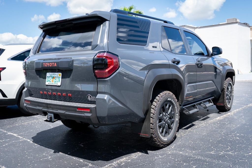 2025 Toyota 4Runner 6th Gen Honeycomb Tail Light Overlays Decals Smoked