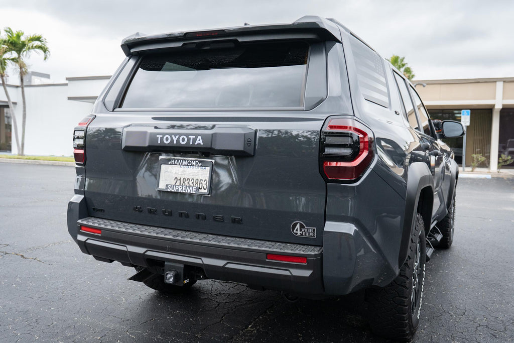 2025 Toyota 4Runner Acrylic Rear Tailgate Liftgate Letter Overlays 6th Generation 6th Gen