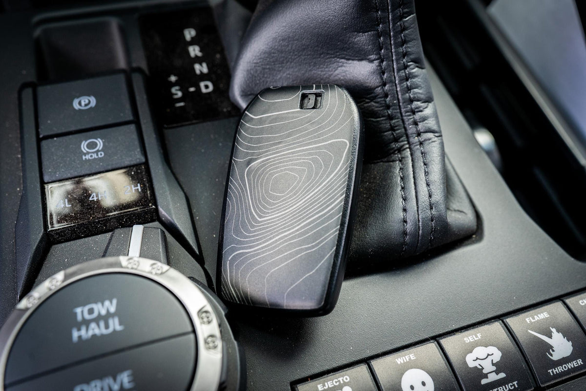 2024 Toyota Tacoma 4th Gen Topographic Key Overlays 2025