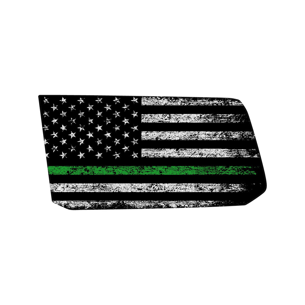 2024 Toyota Land Cruiser American Flag Window Overlay See Through V2 2025