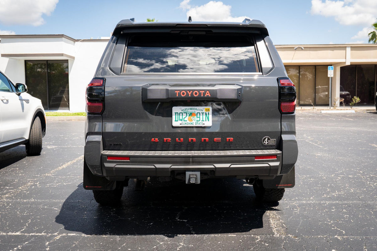 2025 Toyota 4Runner 6th Gen Honeycomb Tail Light Overlays Decals Smoked