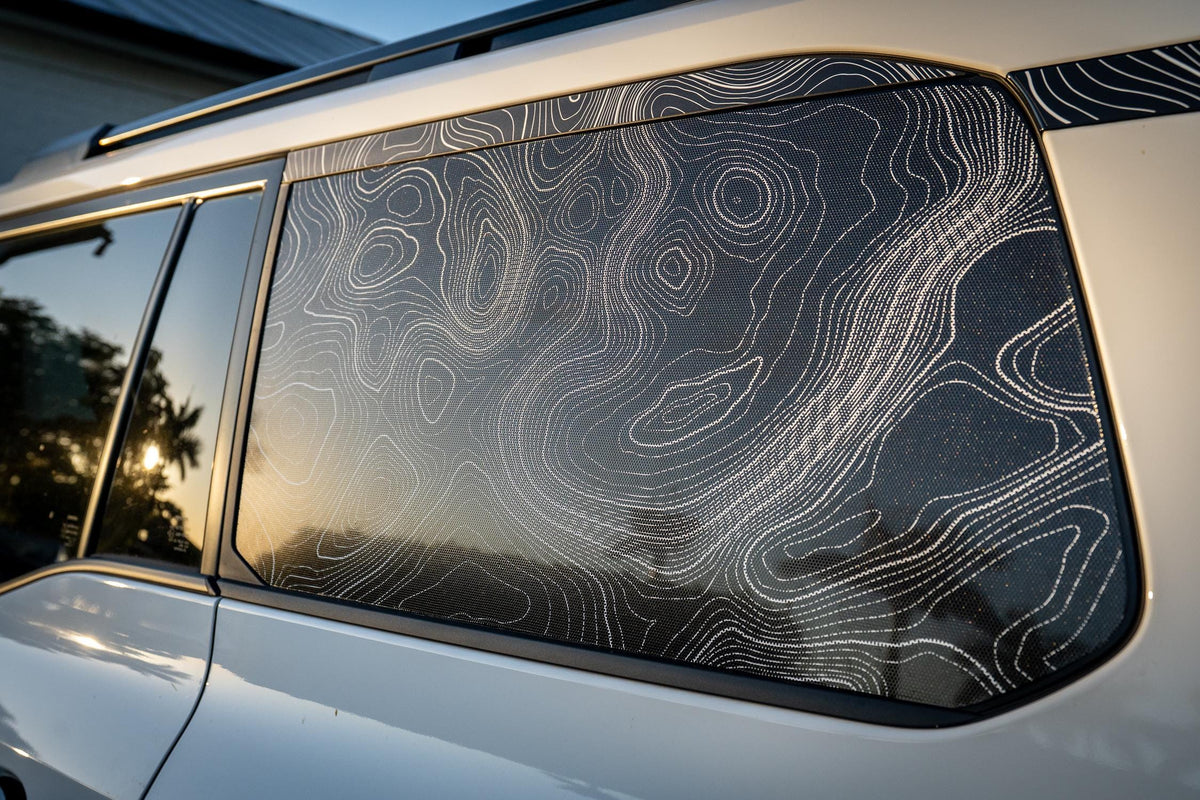 2024 Toyota Land Cruiser Topographic Rear Window Overlay See Through V2 2025