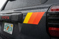 2025 Toyota 4Runner 6th Gen TRD Style Liftgate Stripes 6th Generation