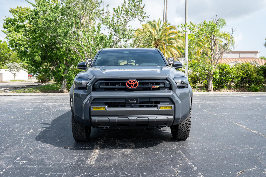 For Toyota 4Runner Front Emblem Overlay - 6th Gen - Factory Black Emblem Only