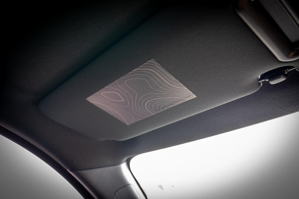 2025 Toyota 4Runner Sun Visor Airbag Cover Up Decals Stickers 6th Gen