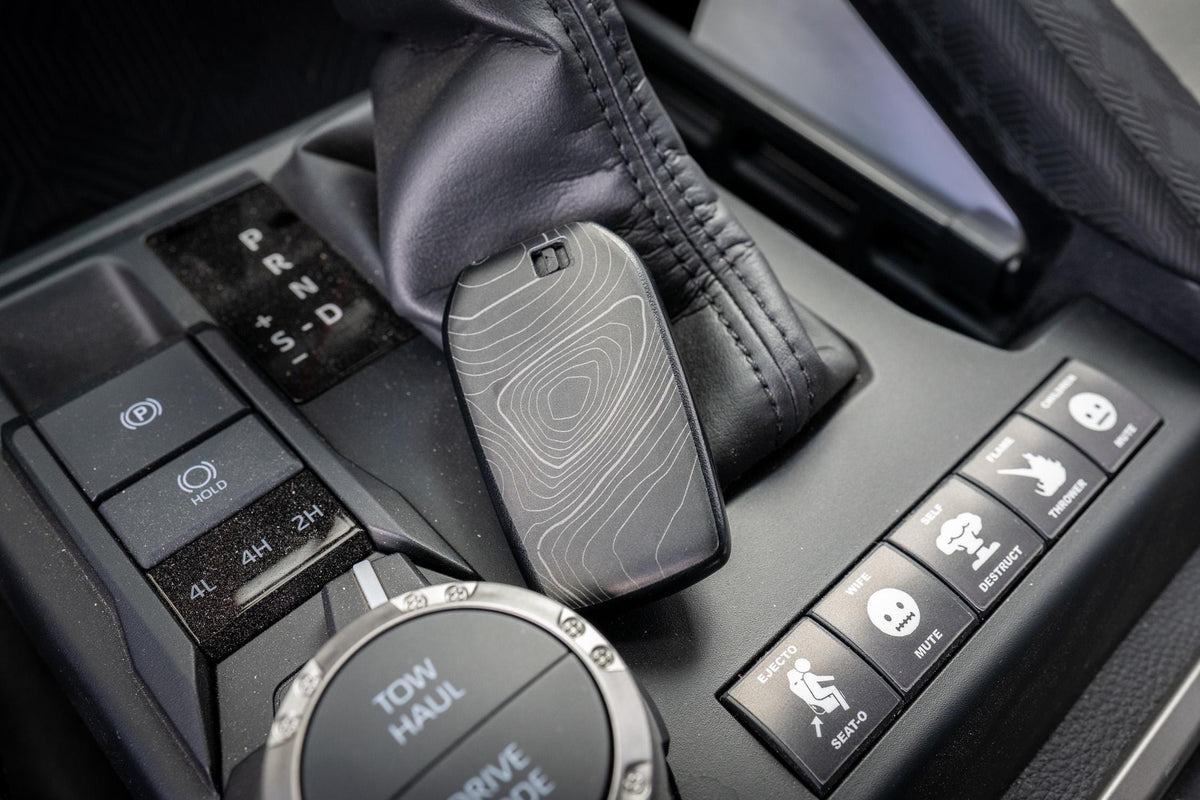 2024 Toyota Tacoma 4th Gen Topographic Key Overlays 2025