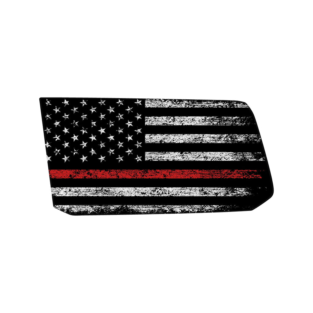 2024 Toyota Land Cruiser American Flag Window Overlay See Through V2 2025