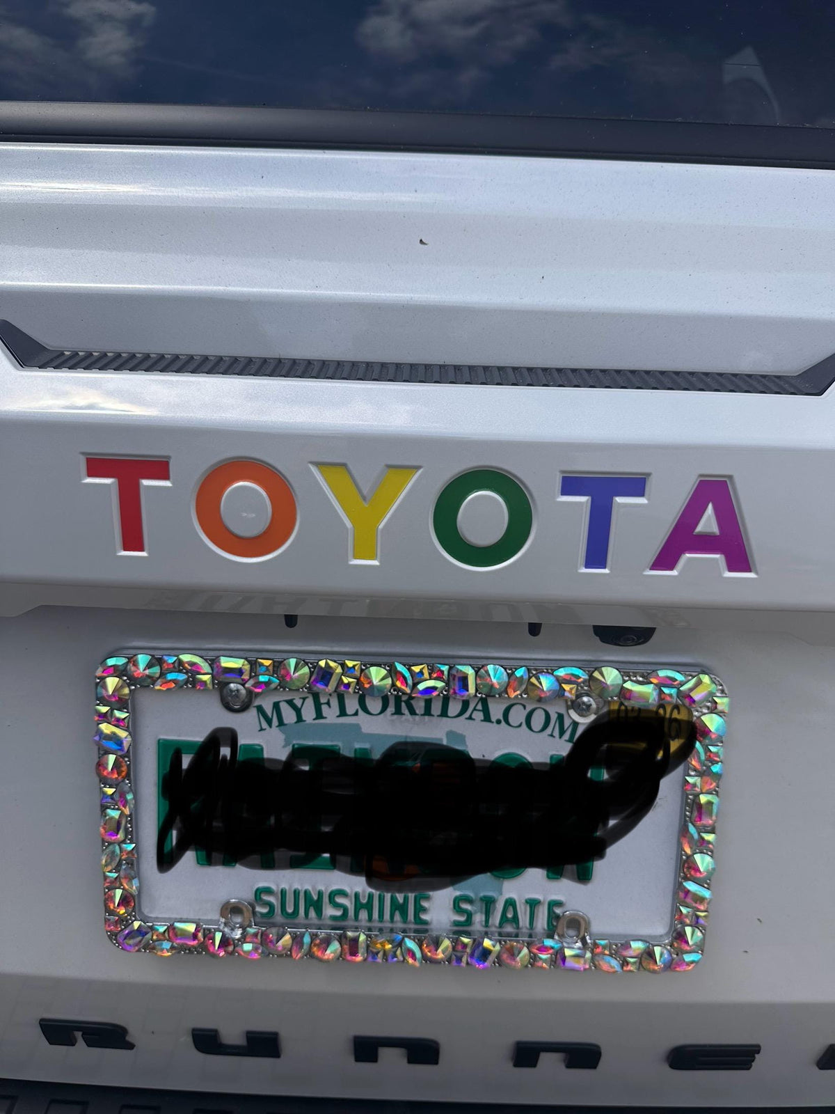 2025 Toyota 4Runner Rear Tailgate Liftgate Letter Inlays 6th Generation 6th Gen 2026