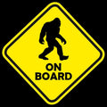 Bigfoot on Board Sticker Decal Bumper Sticker