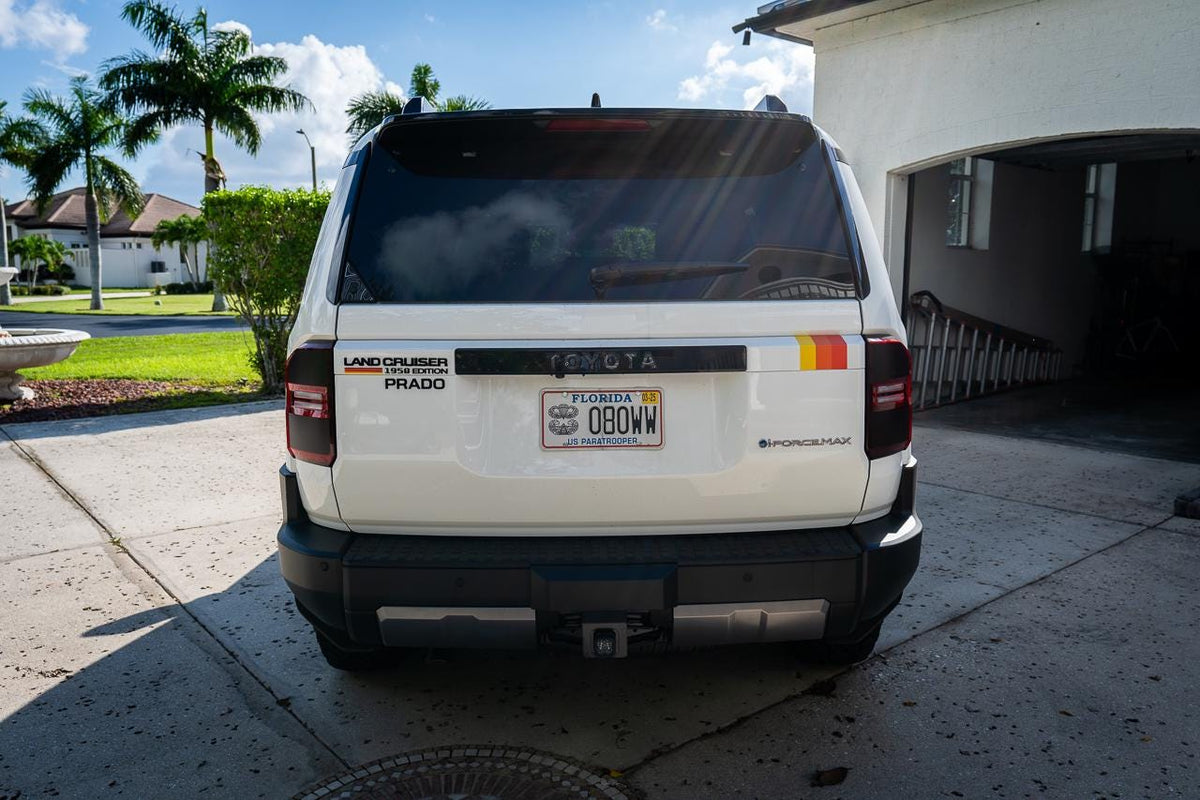 2024 Toyota Land Cruiser TRD Style Liftgate Stripes 2025