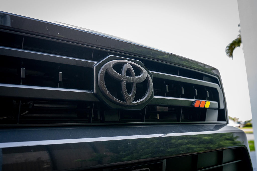 2025 Toyota 4Runner Topographic Front Emblem Overlay 6th Generation 6th Gen