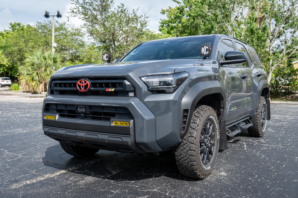 For Toyota 4Runner Front Emblem Overlay - 6th Gen - Factory Black Emblem Only