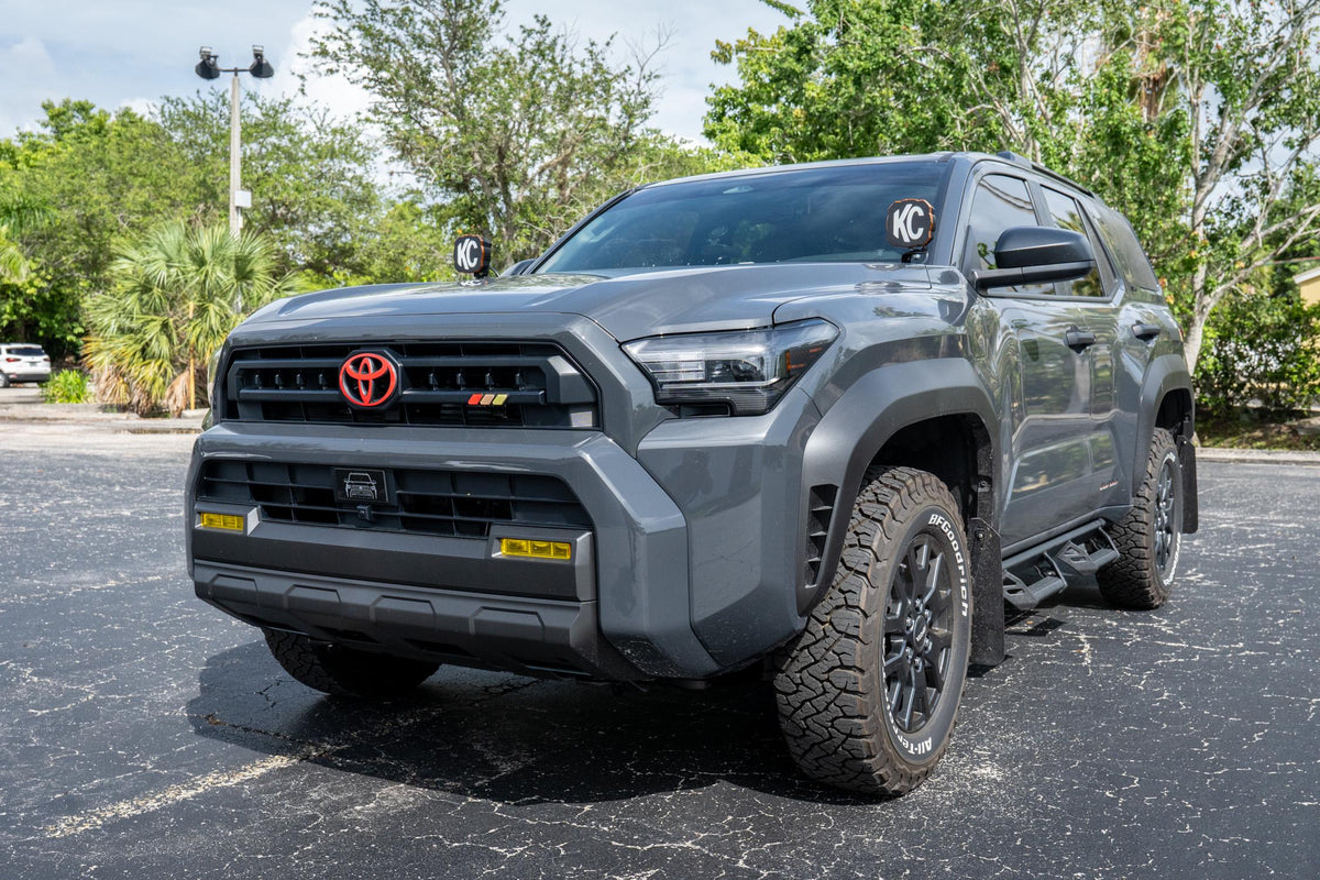For Toyota 4Runner Front Emblem Overlay - 6th Gen - Factory Black Emblem Only
