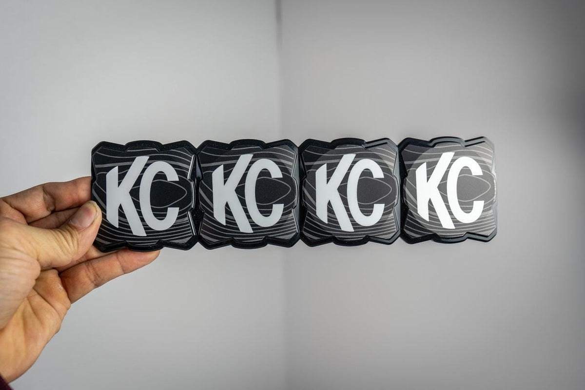 KC HiLites Flex Era 10" LED Topographic Map Light Cover Overlays Decals Graphics