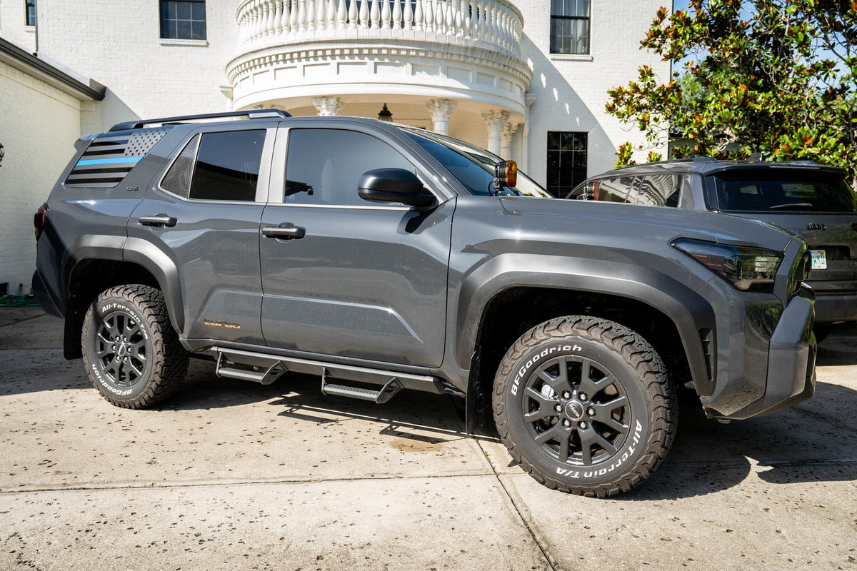 4Runner American Flag Window Decals: 2025 6th Gen Overlay Stickers