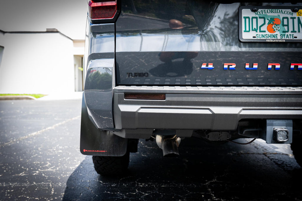 2025 Toyota 4Runner 6th Gen Rear Reflector Overlays Decals Smoked