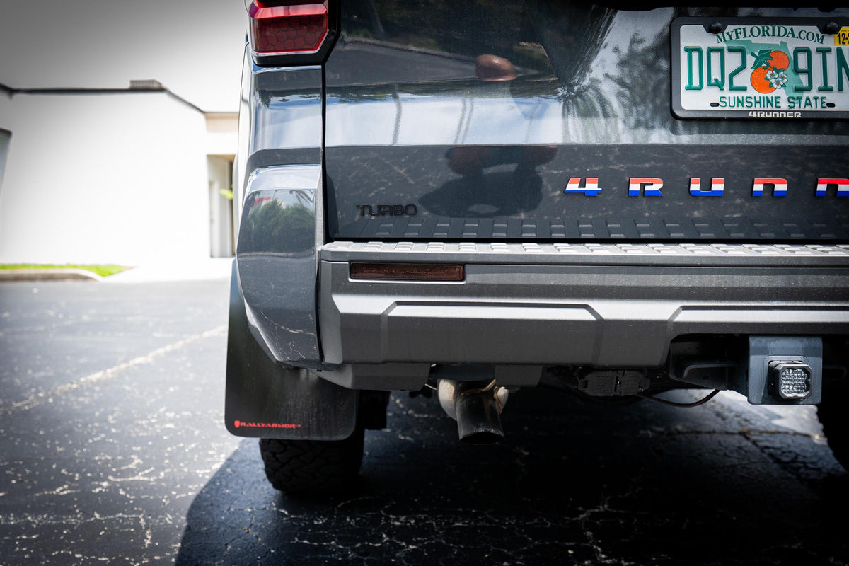 2025 Toyota 4Runner 6th Gen Rear Reflector Overlays Decals Smoked