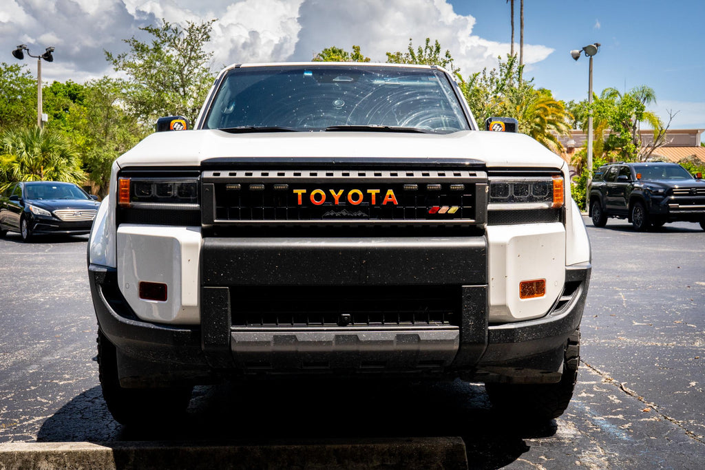 2024 Toyota Land Cruiser Front Grille Letter Overlays 2025 2026