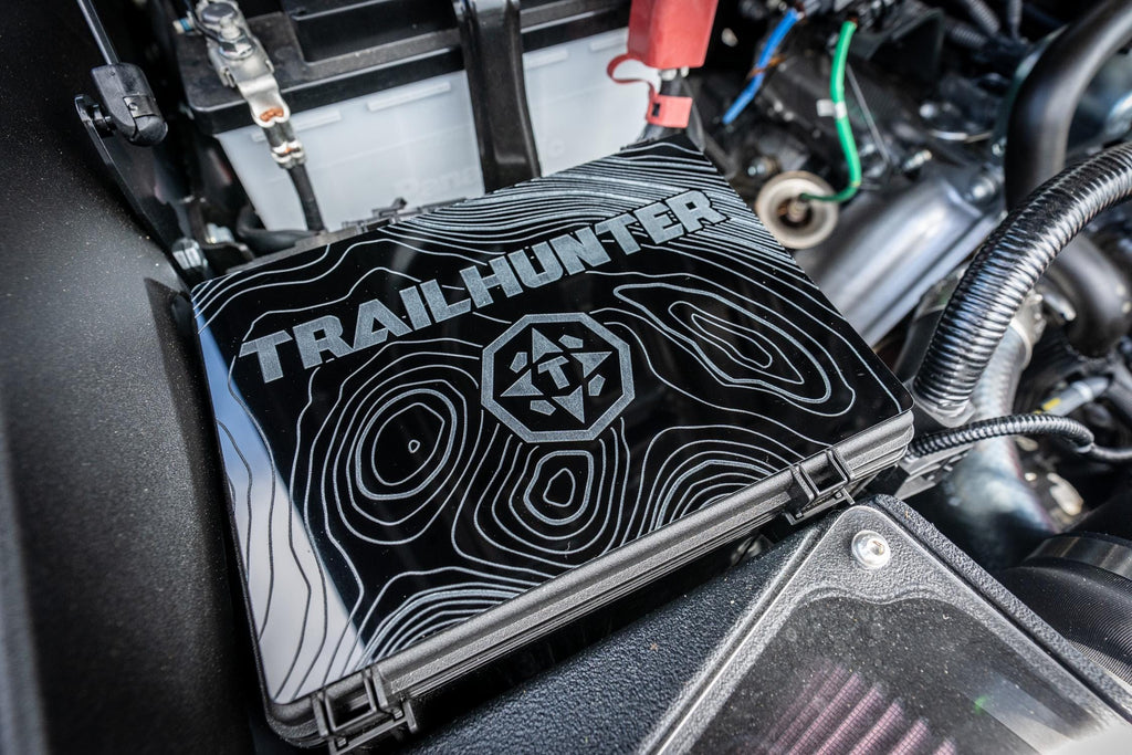 2025 Toyota 4Runner Trailhunter 6th Gen Passenger Side Fuse Box Acrylic Plate Special Edition