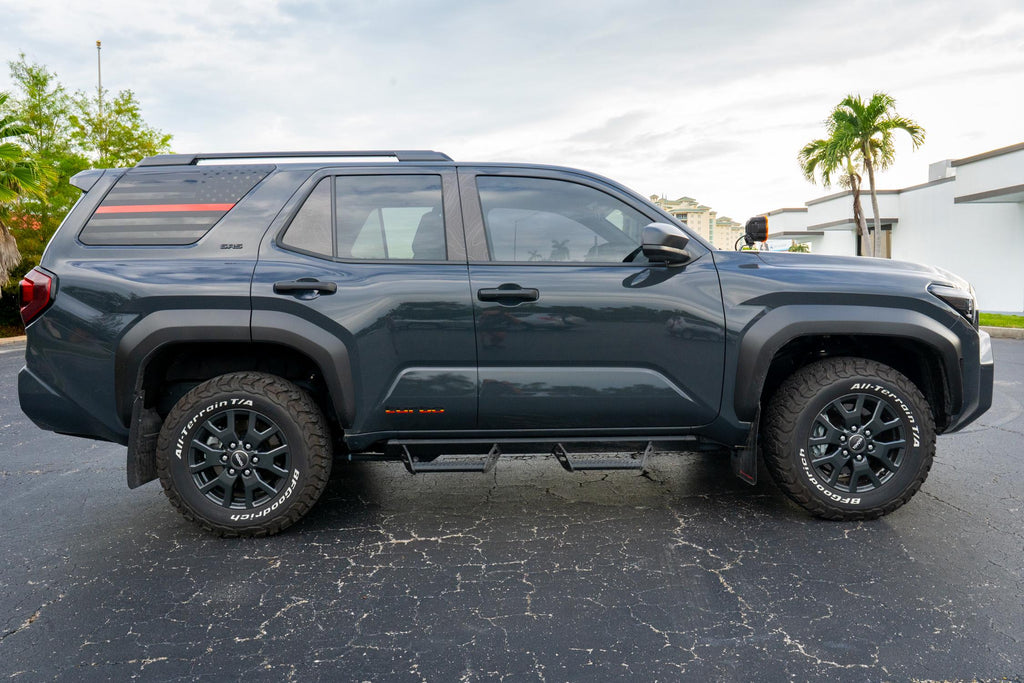 4Runner American Flag Window Decals: 2025 6th Gen Overlay Stickers