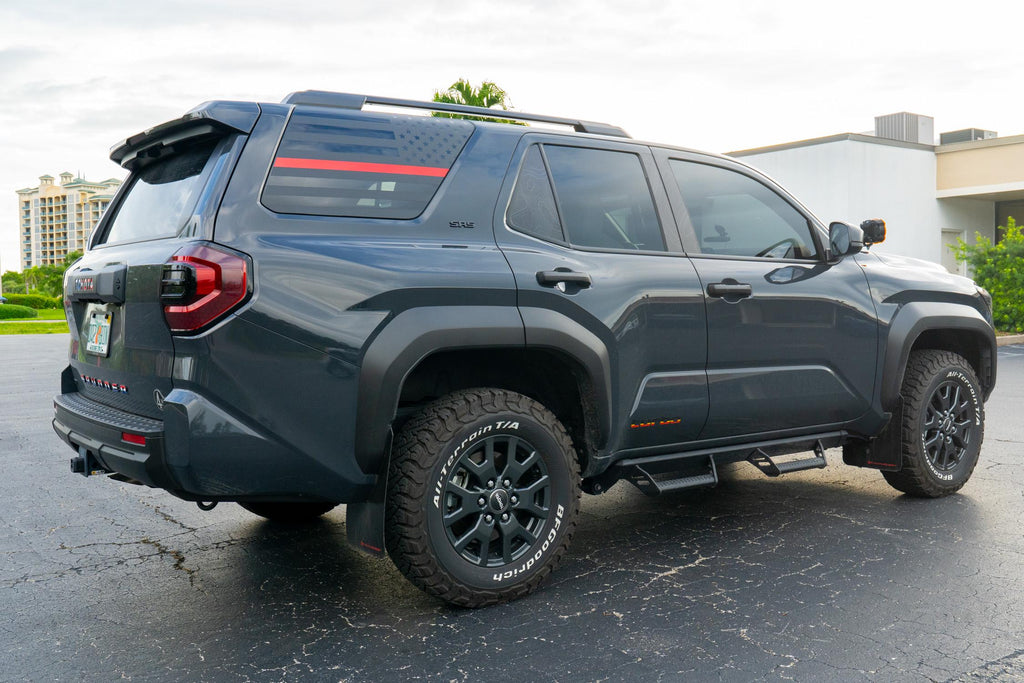 4Runner American Flag Window Decals: 2025 6th Gen Overlay Stickers