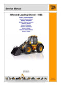 JCB 418S Wheeled Loading Shovel Service Manual