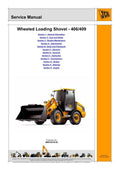 JCB 406/409 Wheeled Loading Shovel Service Manual