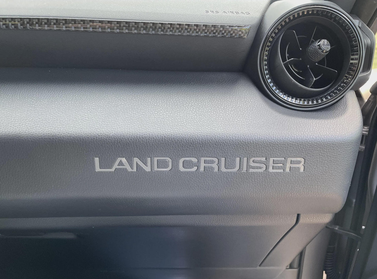 2024 Toyota Land Cruiser 1958 Passenger Side Dash Inlays Decals Graphics Inserts 2025 2026