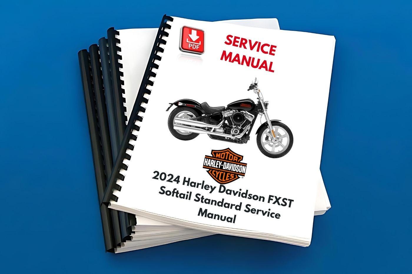 2024 Harley Davidson FXST Softail Standard Service Manual