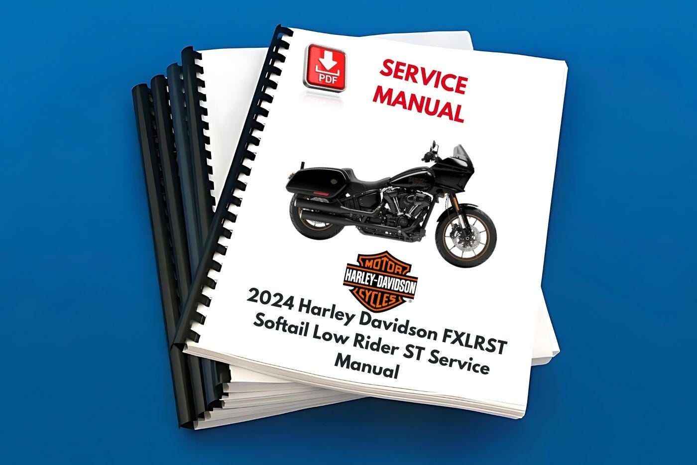 2024 Harley Davidson FXLRST Softail Low Rider ST Service Manual
