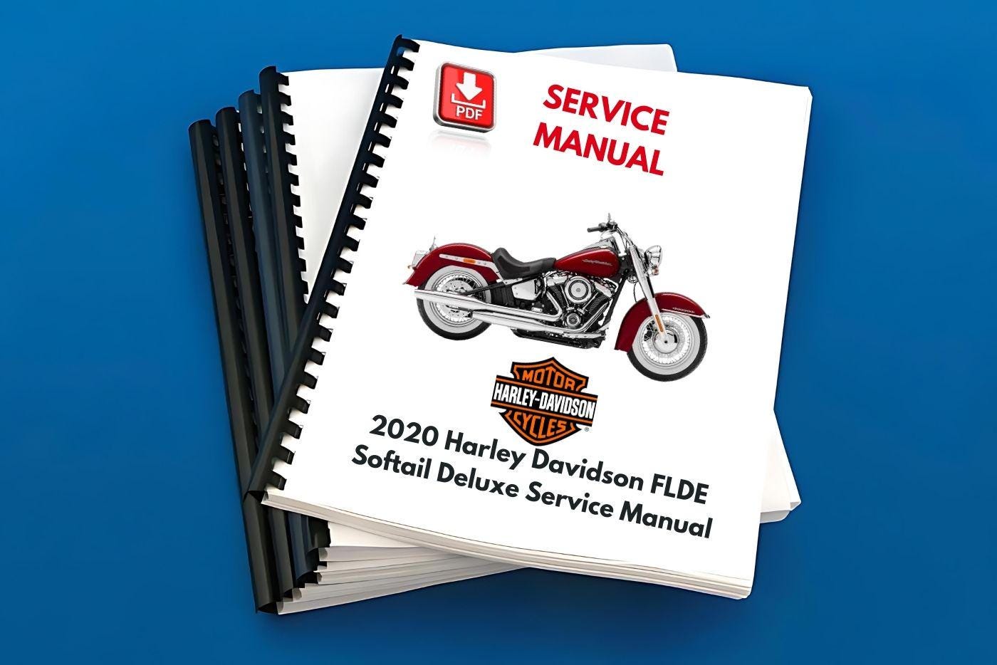 2020 Harley Davidson FLDE Softail Deluxe Service Manual