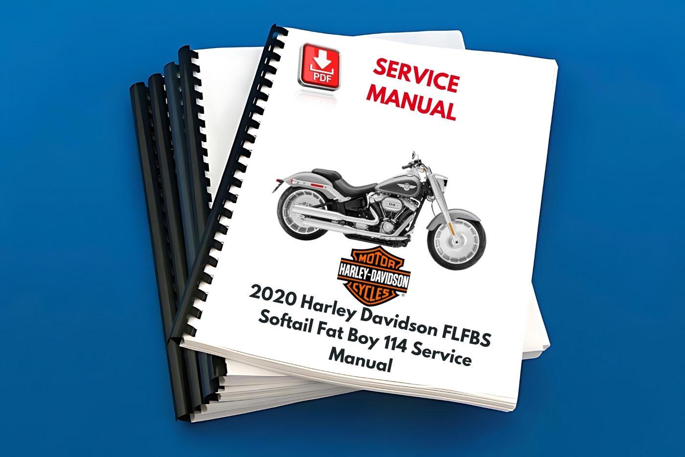 2020 Harley Davidson FLFBS Softail Fat Boy 114 Service Manual