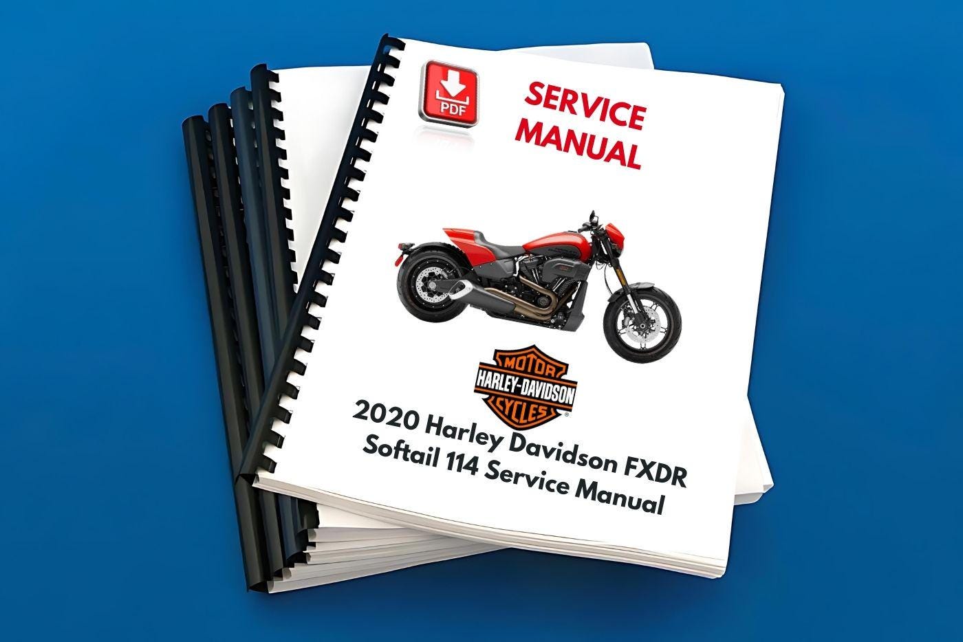 2020 Harley Davidson FXDR Softail 114 Service Manual