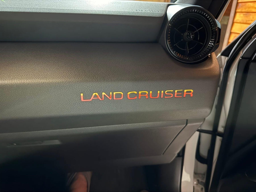 2024 Toyota Land Cruiser 1958 Passenger Side Dash Inlays Decals Graphics Inserts 2025 2026
