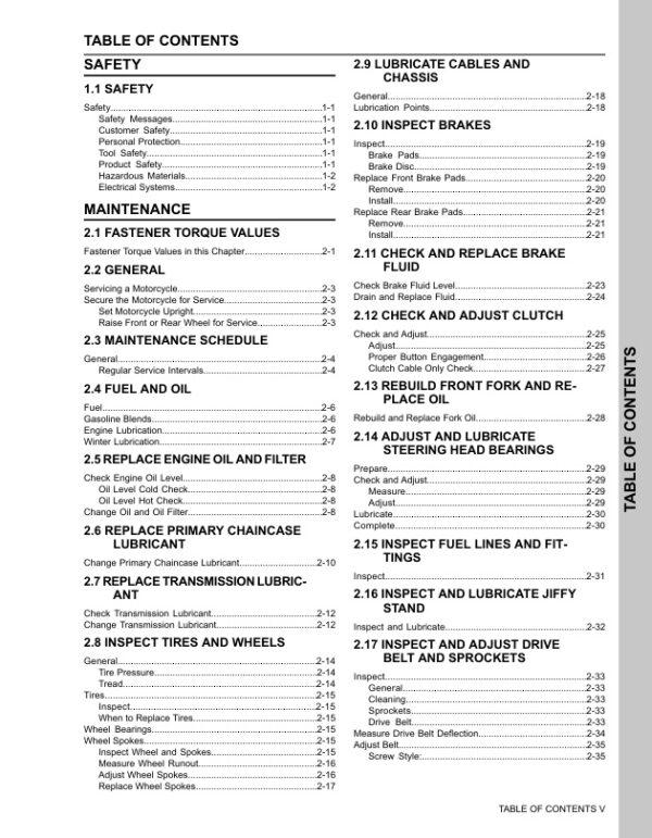 2023-2024 Harley-Davidson BREAKOUT 117 FXBR Service Manual