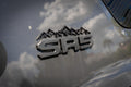 Black Acrylic Mountain Emblems for 2025 Toyota 4Runner 6th Generation Pillars 2024 Tacoma 4th Gen