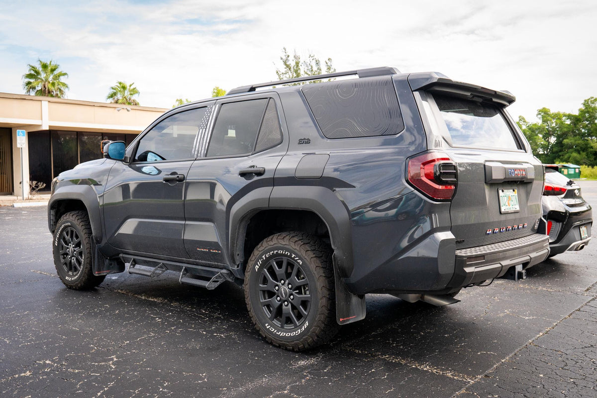 2024 Toyota Tacoma Flag B Pillar Overlays Decals Stickers Graphics 2025 Toyota 4Runner