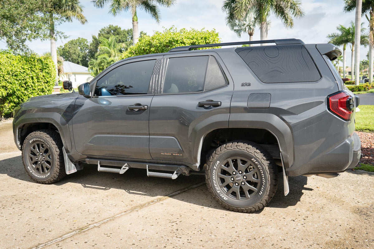2024 Toyota Tacoma Flag B Pillar Overlays Decals Stickers Graphics 2025 Toyota 4Runner