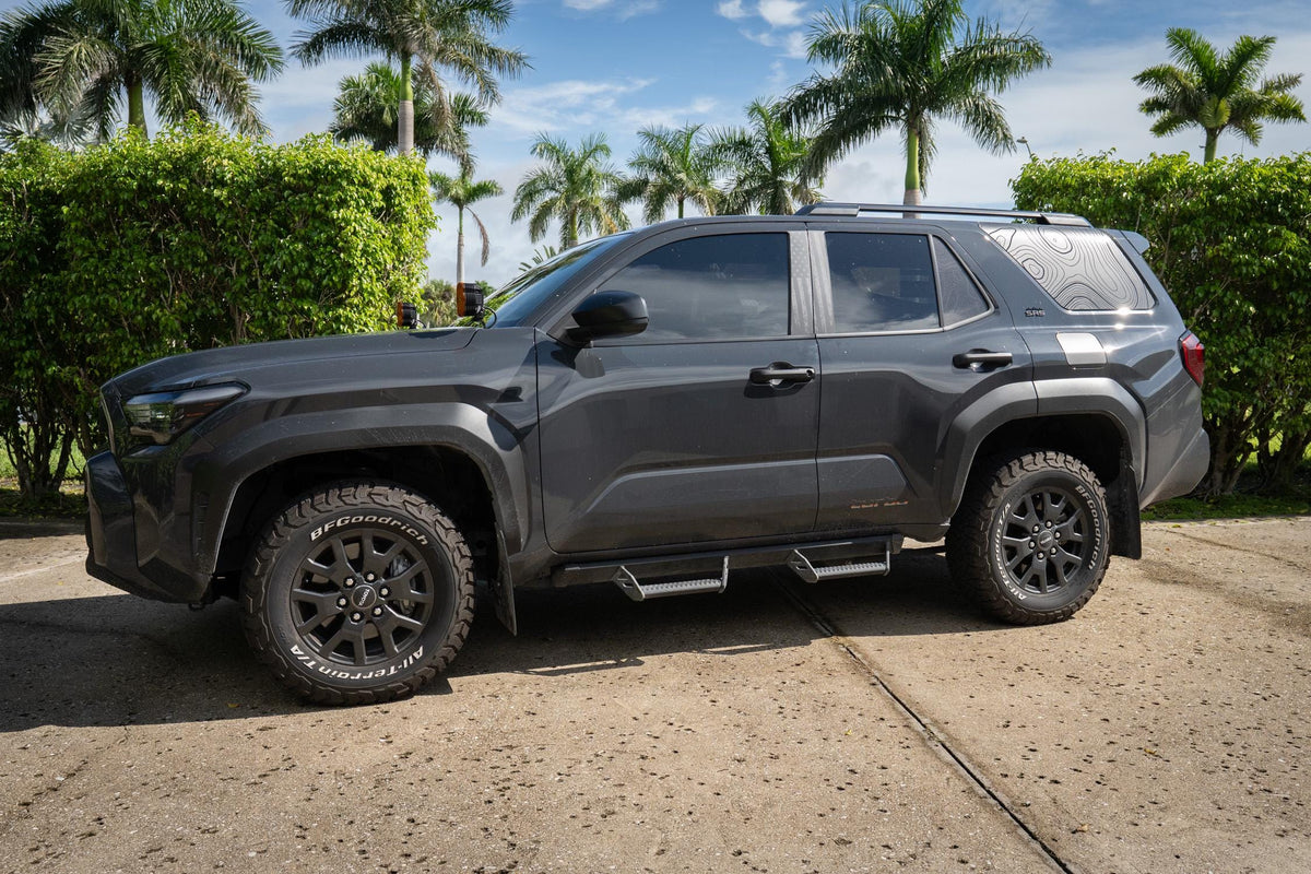 2024 Toyota Tacoma Flag B Pillar Overlays Decals Stickers Graphics 2025 Toyota 4Runner