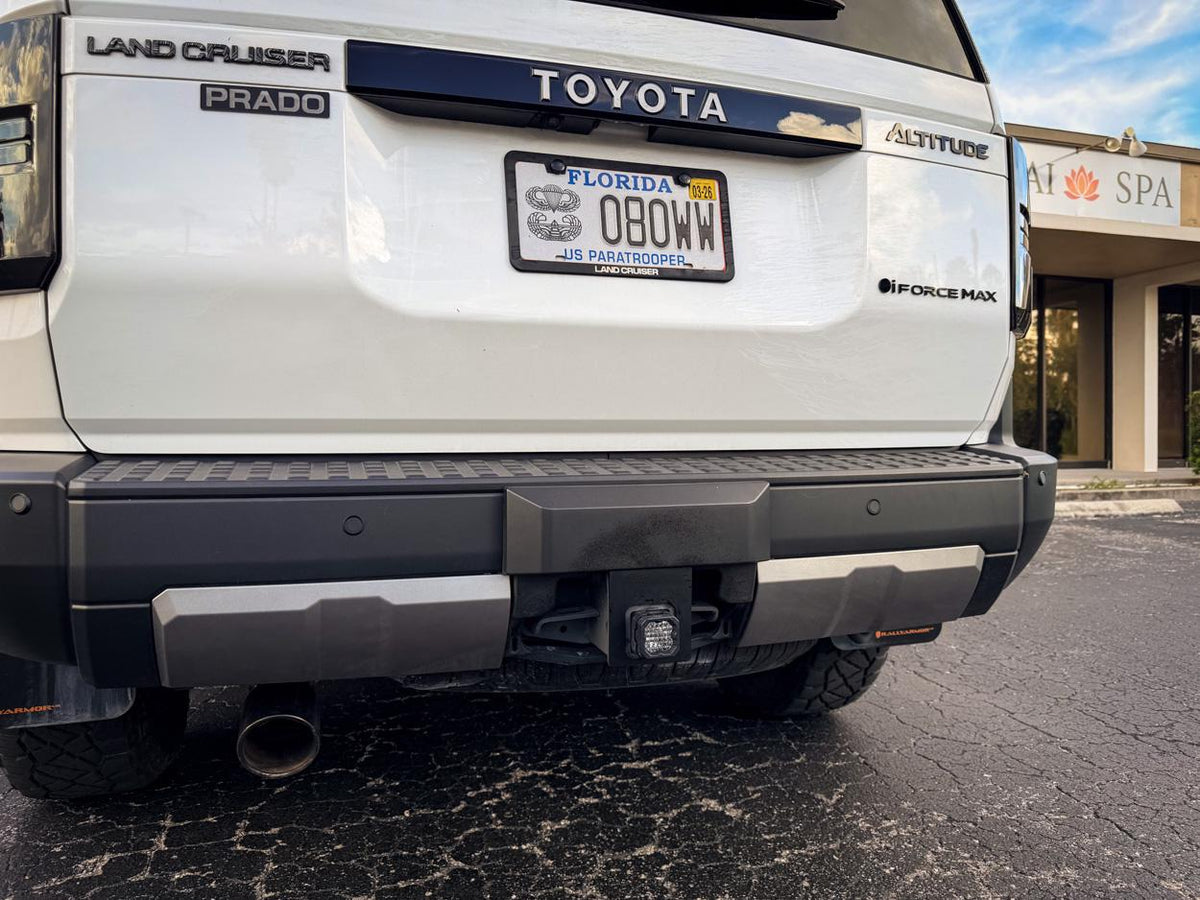 2024 Toyota Land Cruiser Acrylic Hitch Fade Fix Plate 2025