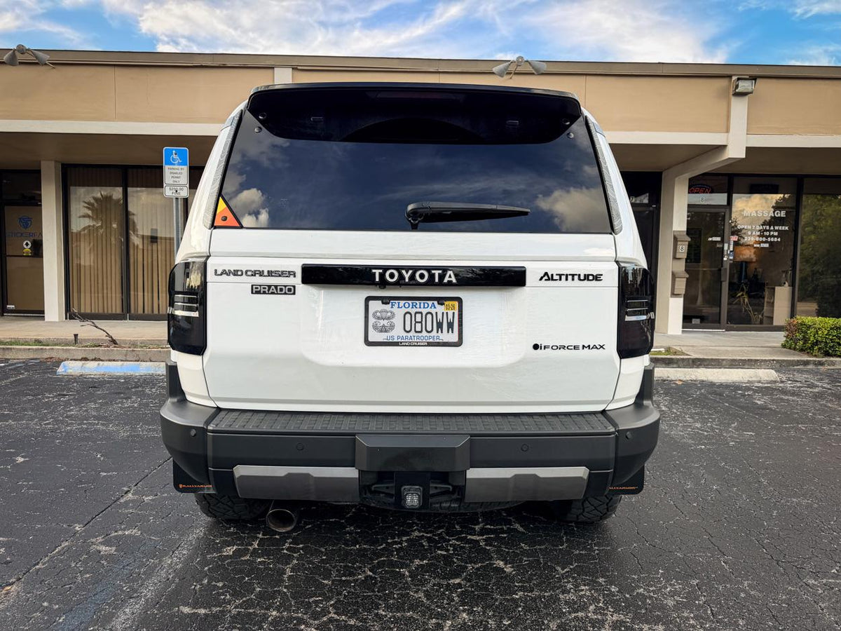 2024 Toyota Land Cruiser Acrylic Hitch Fade Fix Plate 2025