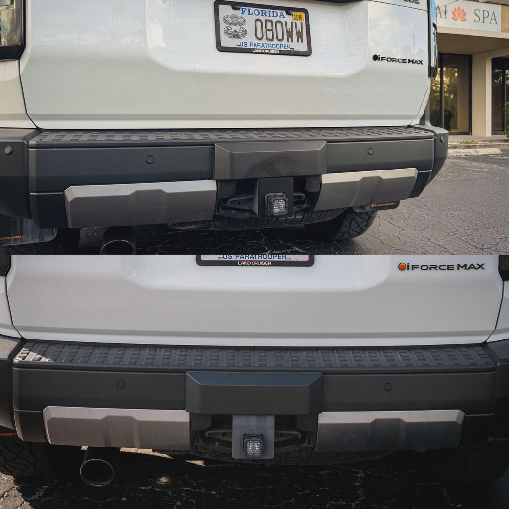 2024 Toyota Land Cruiser Acrylic Hitch Fade Fix Plate 2025
