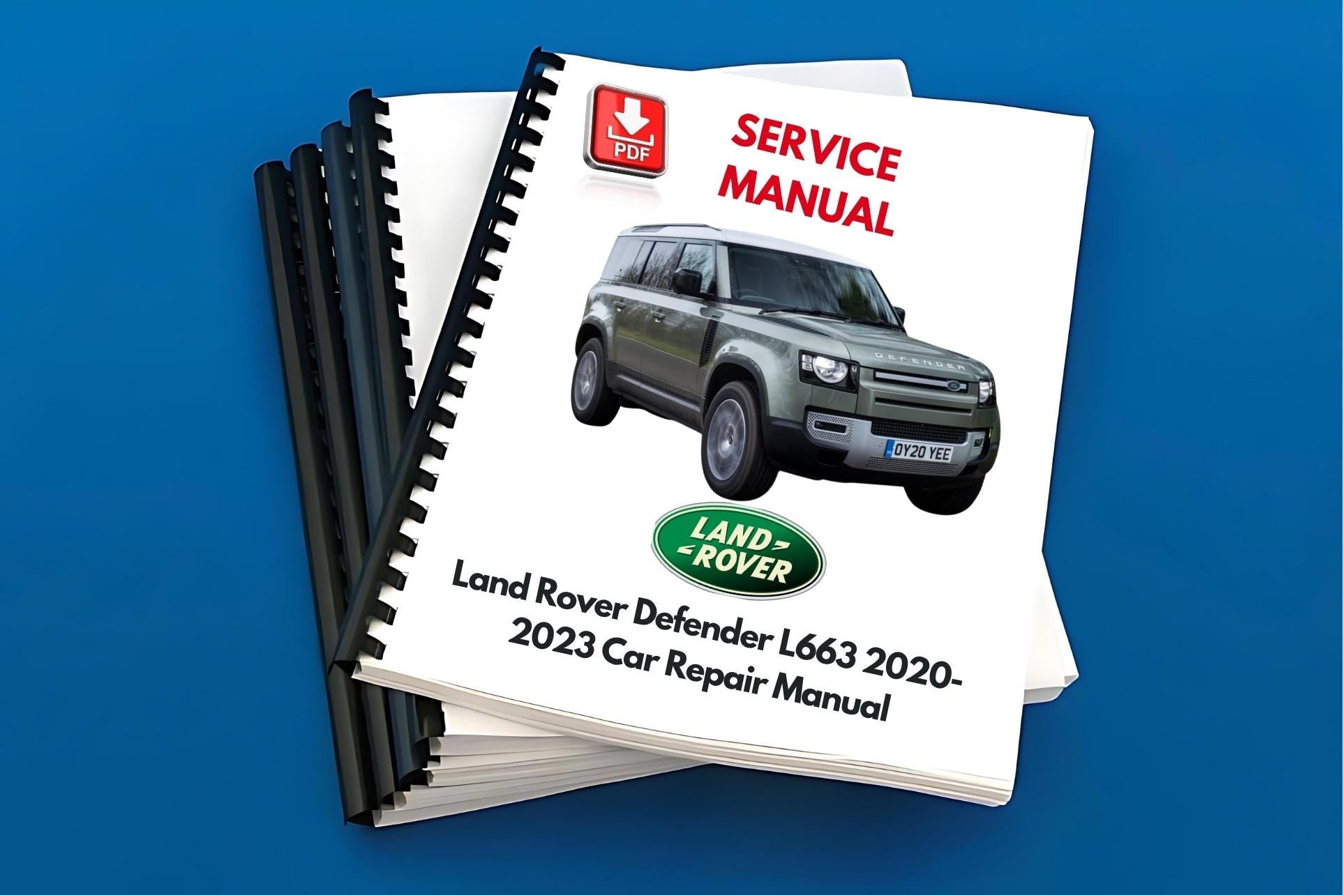 Land Rover Defender L663 2020-2023 Car Repair Manual