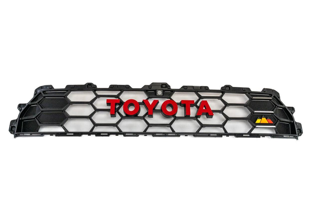 2025 Toyota 4Runner SR5 TRD Style Grille Emblem 6th Generation Topographic