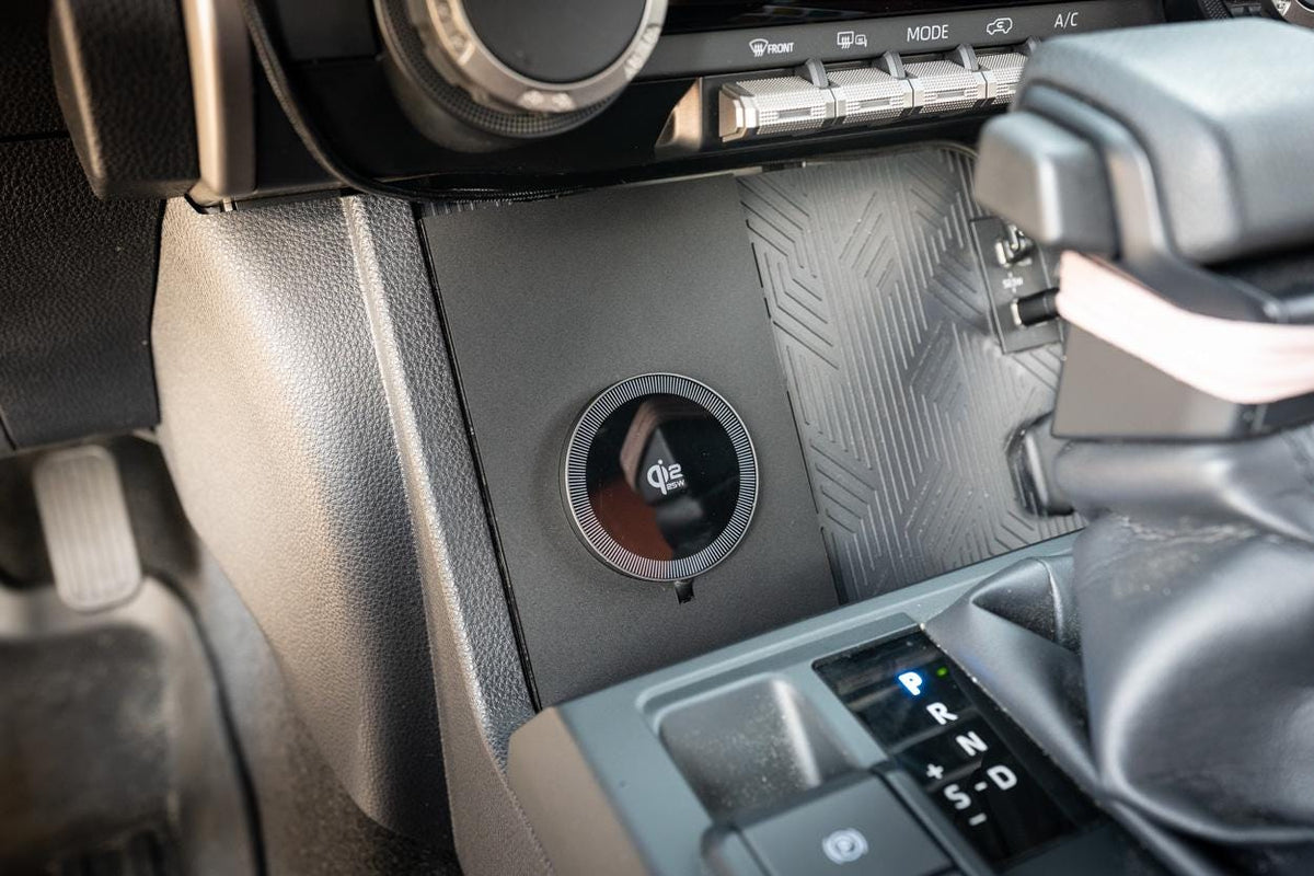 2025 Toyota 4Runner 25W Qi2.2 Wireless Charger for Center Console Cubby